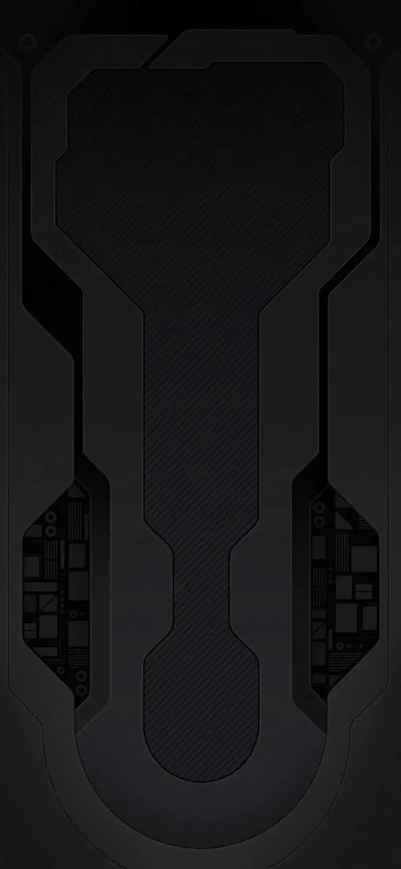 今日壁纸有透明效果的高分辨率手机内部结构壁纸