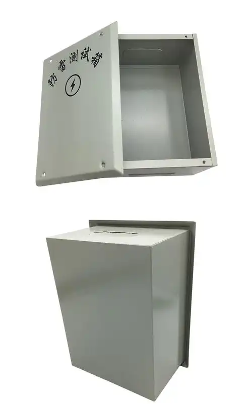 防雷测试箱暗装防雷测试点200*150*100mm断接卡箱防雷接地测试盒 空箱