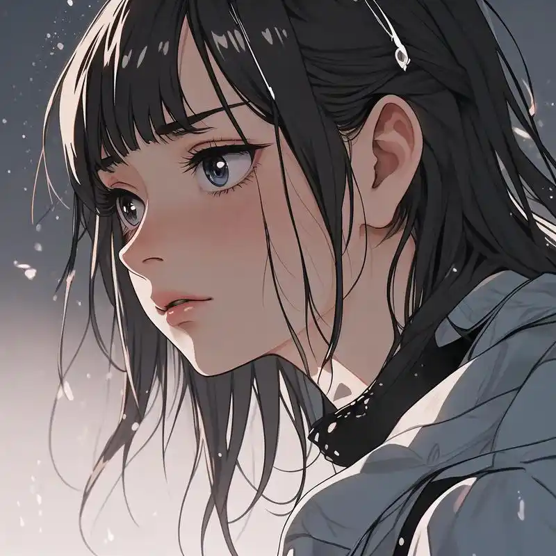 92伤感动漫女生头像94 每一张头像都藏着一个故事,这些伤感的动漫