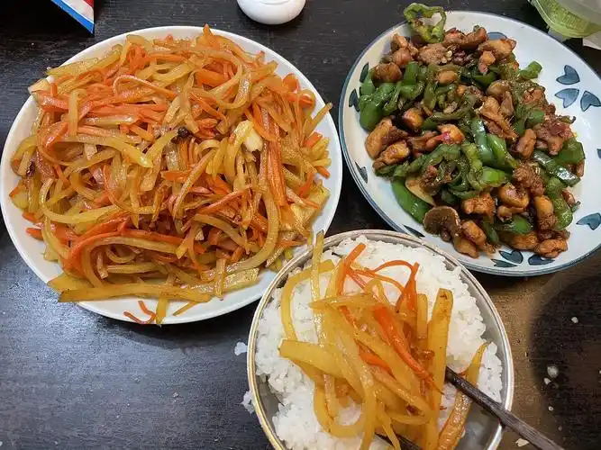 昨天炒的两个菜好吃