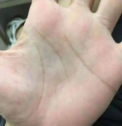 最苦命 人的手相特征, 注定终身难富, 贫穷一生