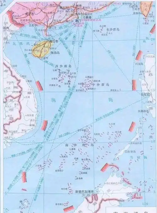 我国南海由11段线到9段线的"发展历程"