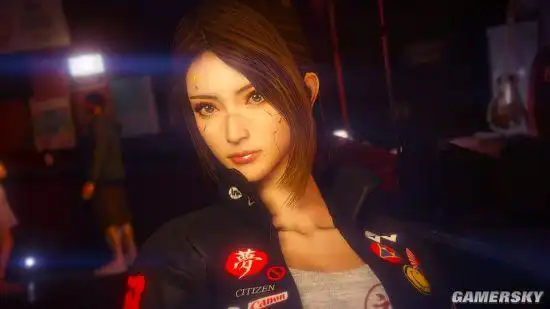 gta5赛博朋克女性角色mod变身v闯荡洛圣都