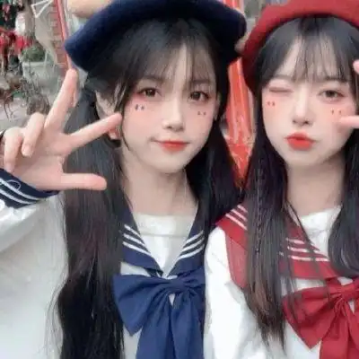 (可爱的闺蜜头像)_女生头像_我要个性网