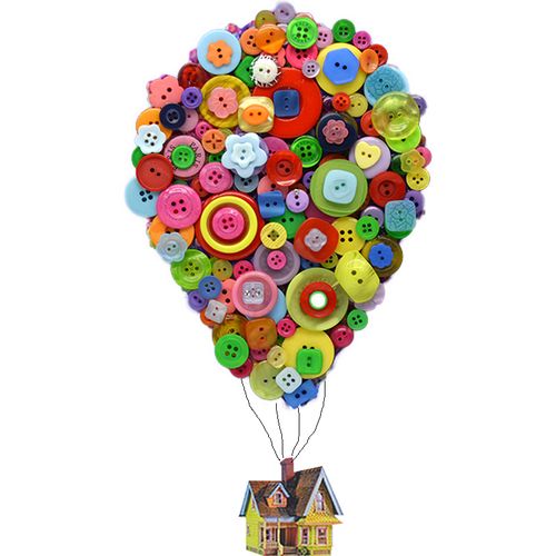 创意纽扣扣子包扣子材料制作作业手工制手工diy纽扣