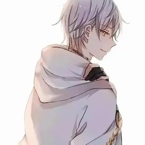 动漫人物男生帅气冷酷头像,高级emo伤感头像