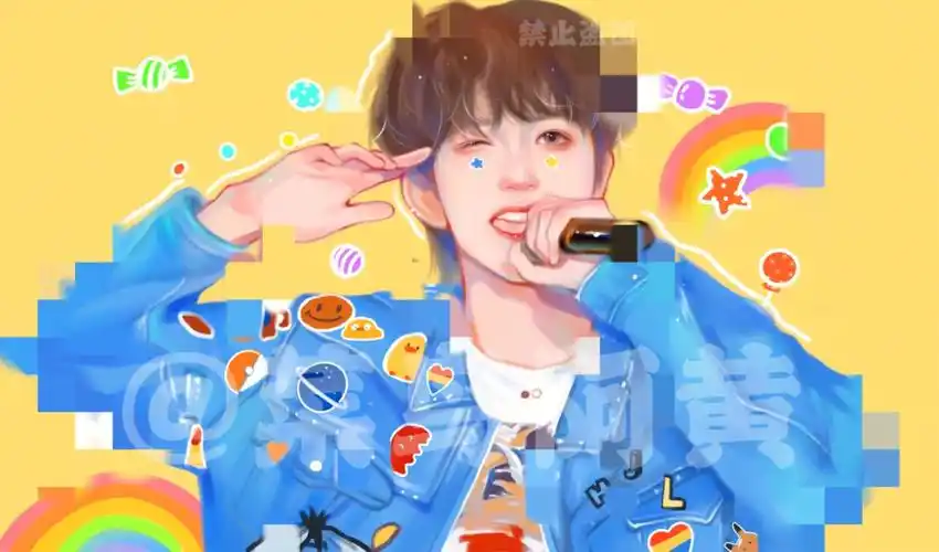 是元气的小甜豆时代少年团贺峻霖