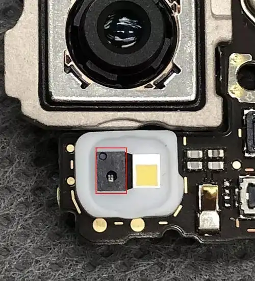 手机内的传感器颜色传感器