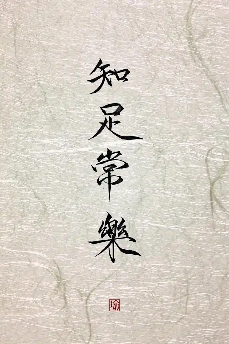 减轻行囊,知足常乐收获沉香.#书法 #瘦金体#壁纸#态度 - 抖音