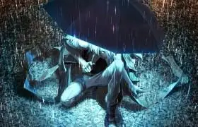 你是否也在雨中等待某人雨夜特辑二次元动漫壁纸雨动漫二次元