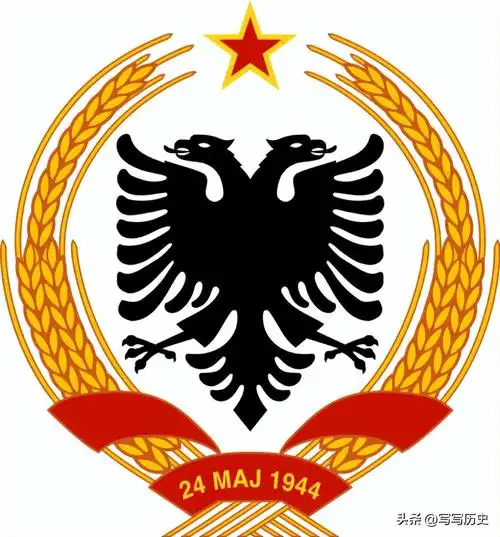 黑色背景国徽图片(盘点所有社会主义国家的国旗和国徽) - 赤虎壹号