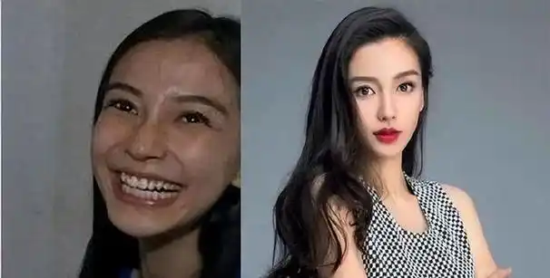 来自女明星的妆前妆后对比照,原来素颜的她们是这样的,来看看