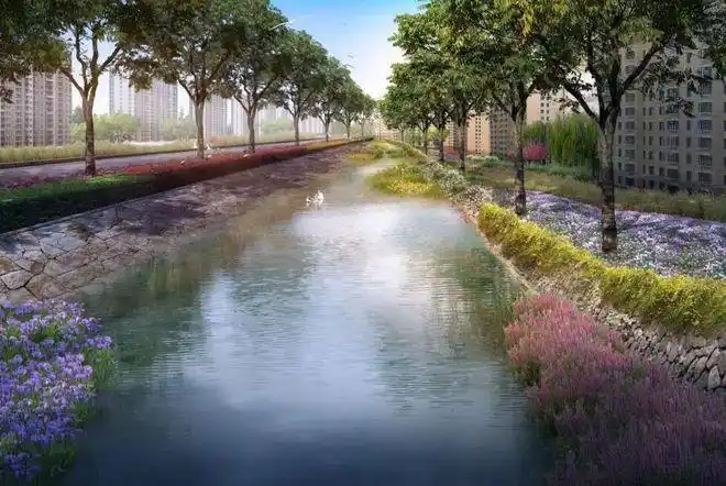 岔河上游综合整治工程细节披露设计效果图先睹为快