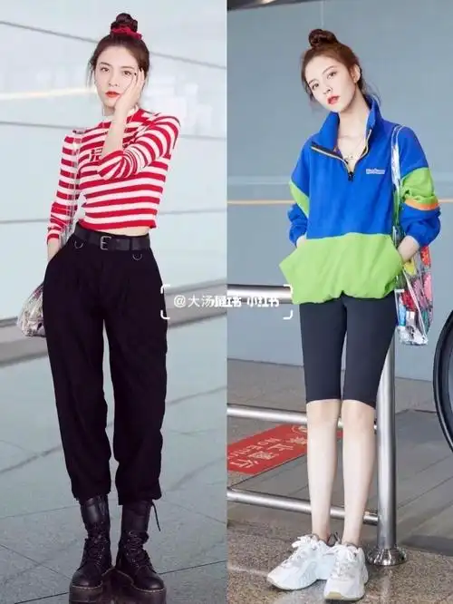 明星街拍 | 宋妍霏春夏私服穿搭又甜又飒