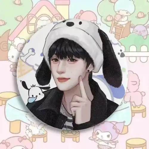 tnt时代少年团周边q版可爱徽章吧唧马嘉祺荣亚轩刘耀文挂件胸针