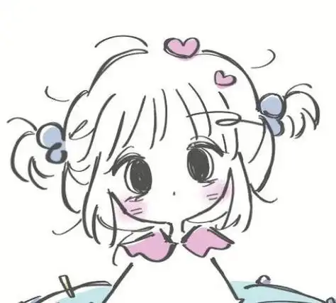 头像简笔画可爱女生头像拿来把你q版女生简笔画头像如何手工画可爱的