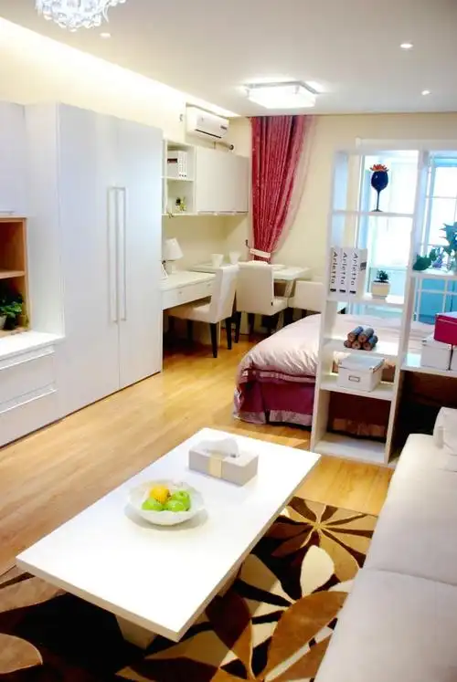 简约小户型新房装修 45平一室一厅一卫 383252