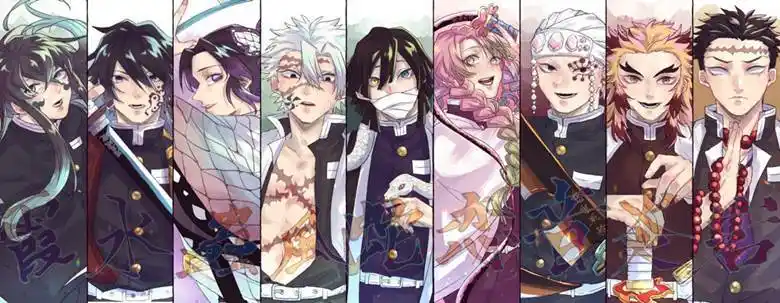 柱さゐこ的鬼灭之刃插画图片