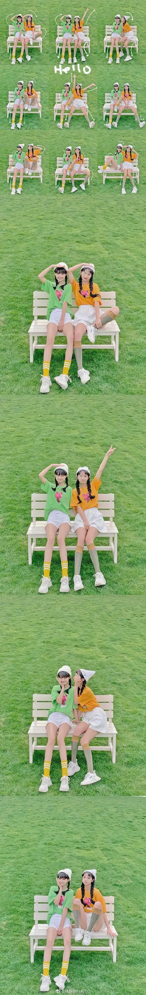 54个不重样闺蜜旅行拍照姿势