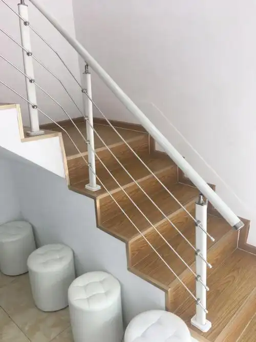 楼梯扶手护栏栏杆家用简约现代室内围栏实木pvc阳台别墅复式立柱 b