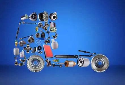 图像卡车从新零配件组装照片