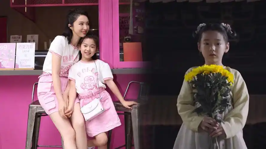 董璇女儿8岁出道,《墨雨云间》饰杨超越幼年,眉眼遗传母亲美貌