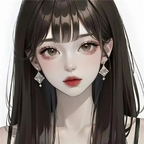 绝绝子的气质手绘女生头像图片