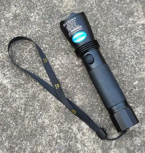 手电筒防爆可充电式led户外超亮露营防水 jw7622普通款【图片 价格