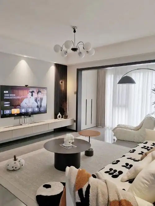 125平米现代简约风装修,让生活更加精致!#家居装修
