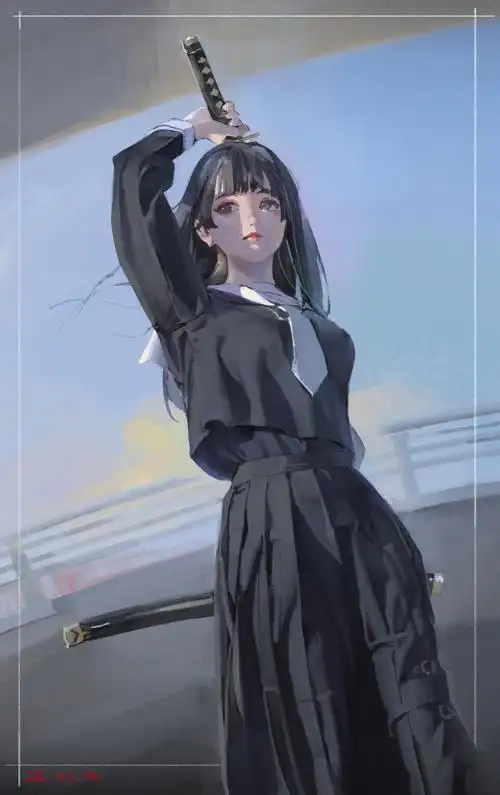 高冷二次元动漫美女壁纸,有手机壁纸,也有电脑横屏壁纸