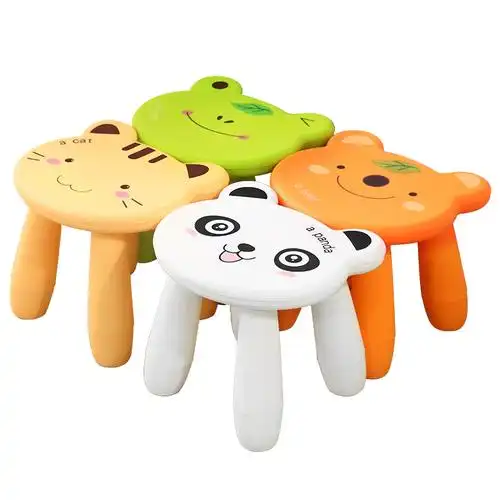 儿童卡通凳子宝宝椅子板凳小凳子幼儿园加厚组装塑料凳子成人换鞋