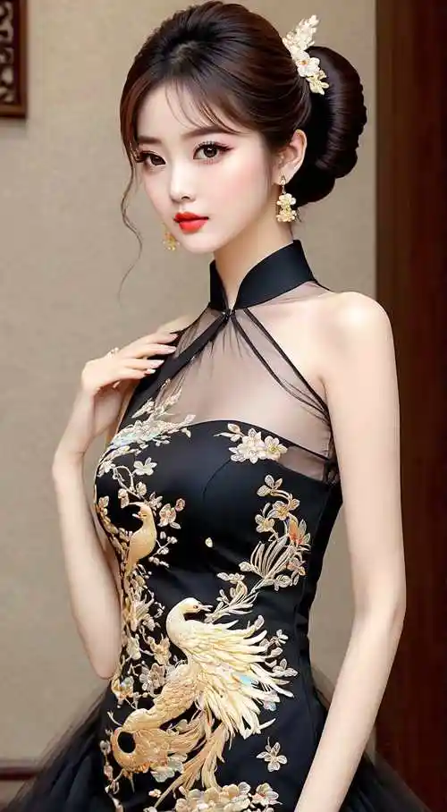 来自:>燕山茶社>《旗袍汉服时装>1136_2064竖版 竖屏