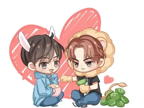 q版博君一肖 - 堆糖,美图壁纸兴趣社区