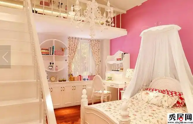 女孩儿童房设计装修效果图片