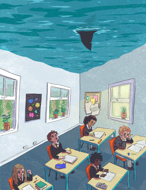 等待着下课,等待着放学,等待游戏的童年还在拼命叽叽喳喳写个不停黑板