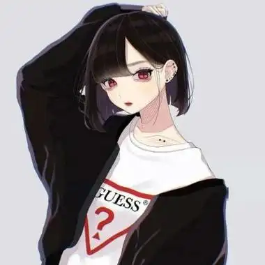 月影迷离嫣笑然超酷高冷二次元女生头像