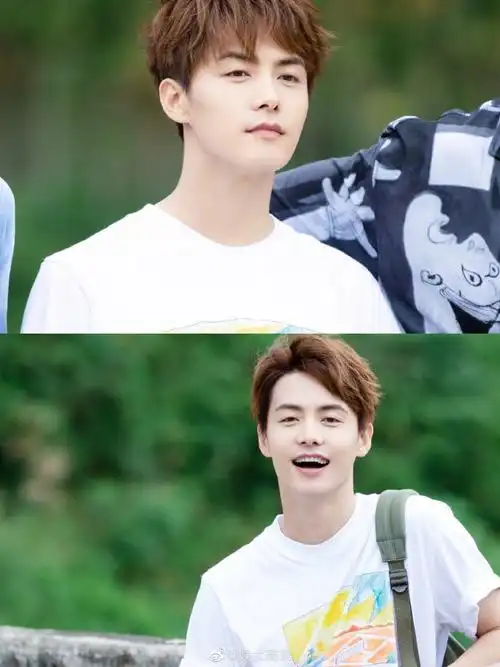 马天宇晒自己18岁的照片