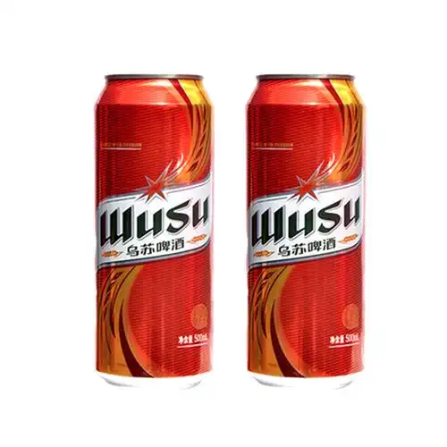 乌苏罐听装乌苏啤酒500ml*24听