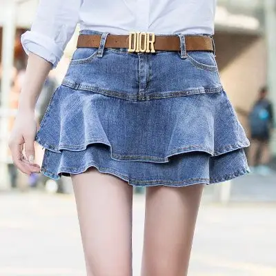 迷你超短牛仔裙谁买过的说说