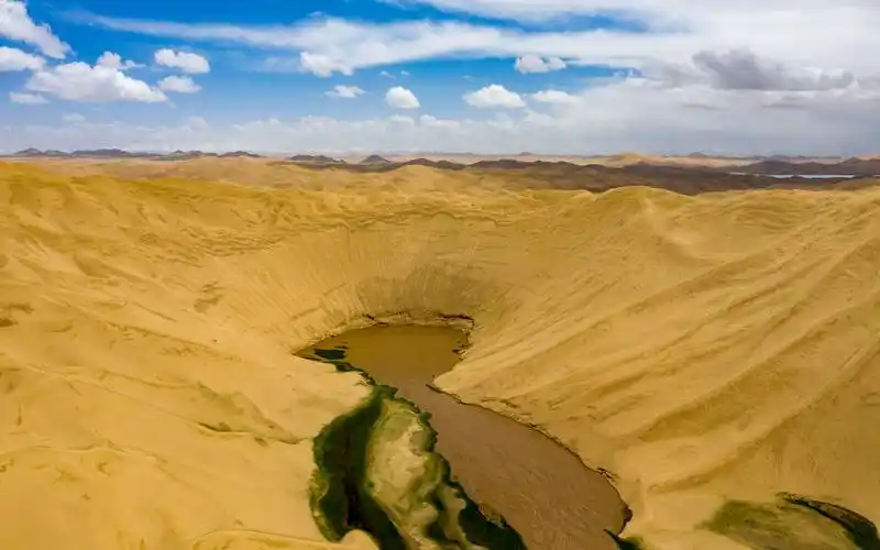 三枪昆仑行之八:阿尔金山中心站-沙子泉;绝无仅有的景观.