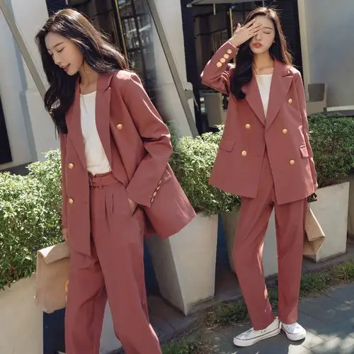 豆沙色小西装搭配|豆沙色小西装穿搭|豆沙色小西装品牌|推荐 - 淘宝