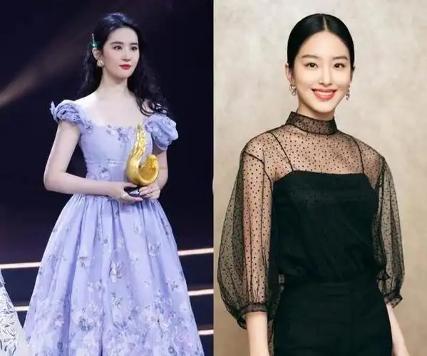 刘亦菲杨采钰都称为"人的富贵花",身材相近,但性格大不相同