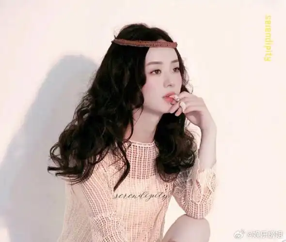 赵丽颖早期写真照