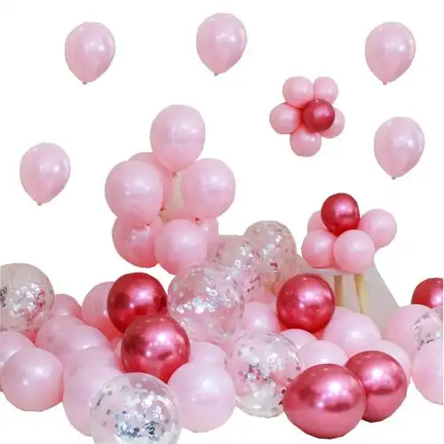 气球装饰七夕商场开业生日派对服装店氛围布置气球