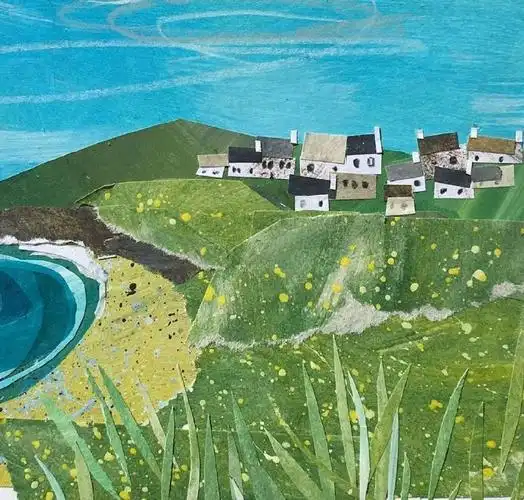 云朵分享#一组美丽的风景拼贴画,works by clover robin