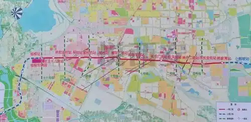 刚刚西安地铁15号线正式开工十线共建