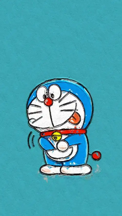 哆啦a梦可爱卡通图片手机壁纸