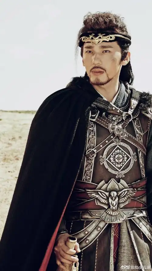 白宇剧版霍去病里饰演伯力,异域风格的大漠玫瑰