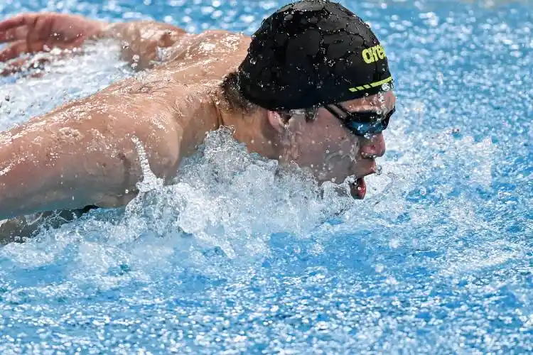 游泳男子100米蝶泳决赛赛况