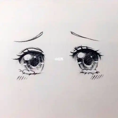 可爱女生眼睛画法步骤